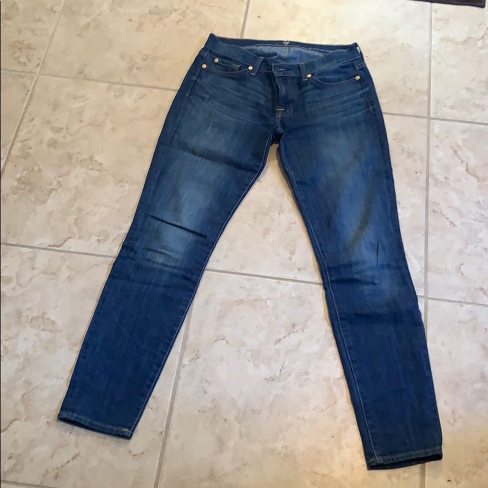 Dark washed 7s Jeans